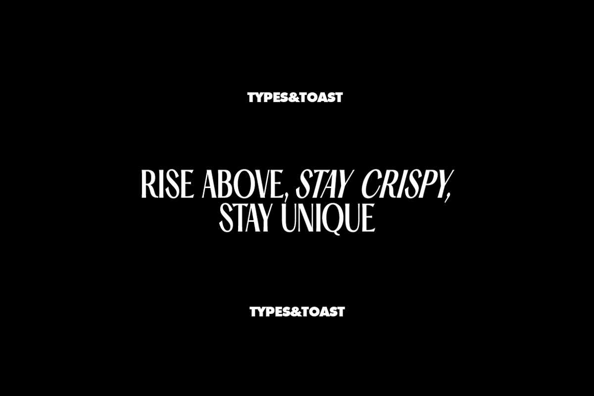 Bagel Typography, a Serif Font by Types&Toast (Photo 15 of 16)