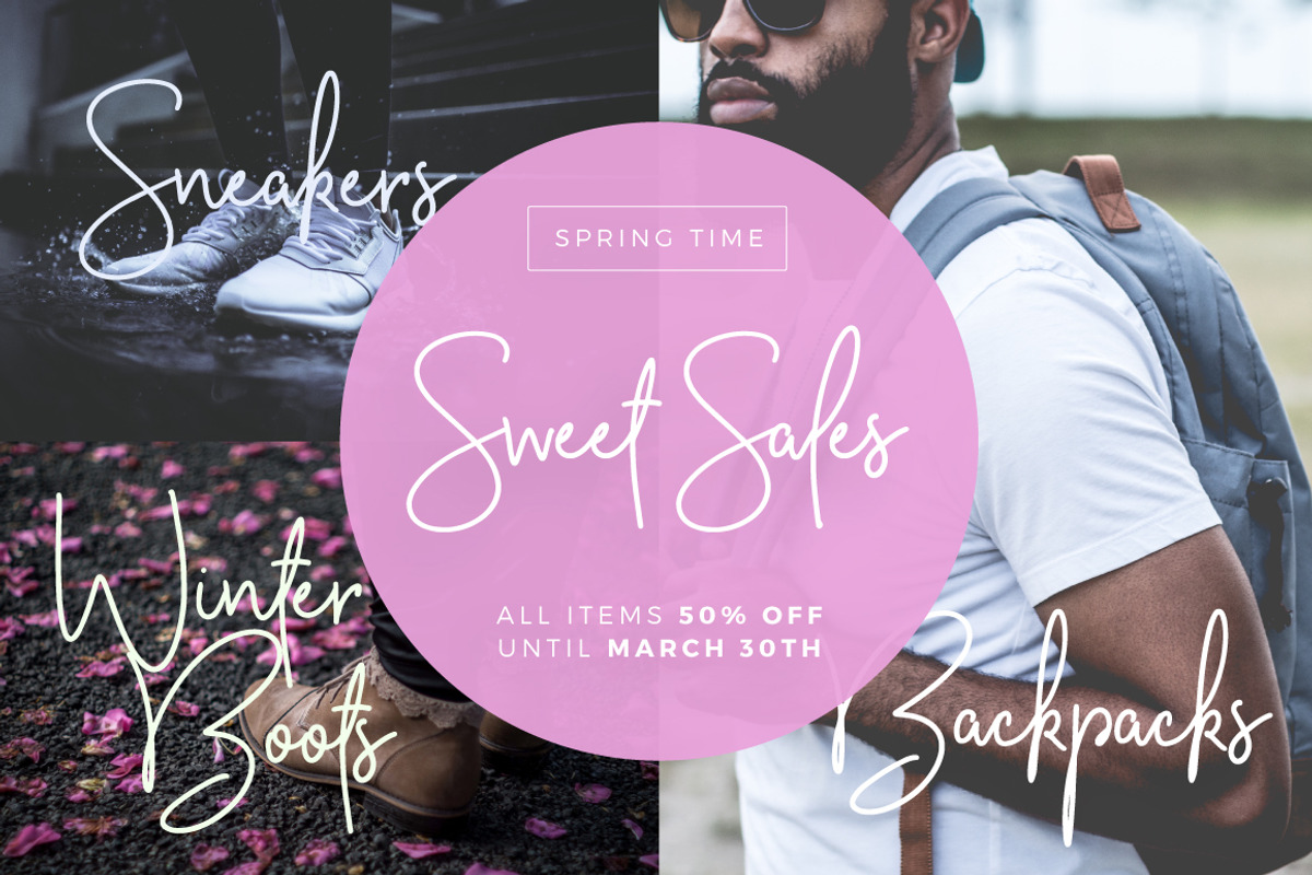 Rosefield Typeface preview 5