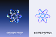 Dispersed glass 3d illustrations, an Illustration by Wannathis.one (Thumbnail 2 of 6)