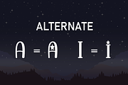 Star Night | Script Font, a Handwritten Font by Scratchones (Thumbnail 8 of 9)