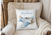 Air Transport Watercolor Clipart Set, an Illustration by MockupWizard (Thumbnail 5 of 5)