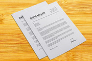 Resume Template | CV + Cover Letter, a Resume Template by designvillage (Thumbnail 13 of 13)