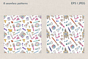 Art Supplies Doodle Clipart, an Object Graphic by KathrineWatercolor (Thumbnail 5 of 5)