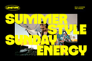 Avion - Modern Bold Font, a Sans Serif Font by limitype (Thumbnail 3 of 10)