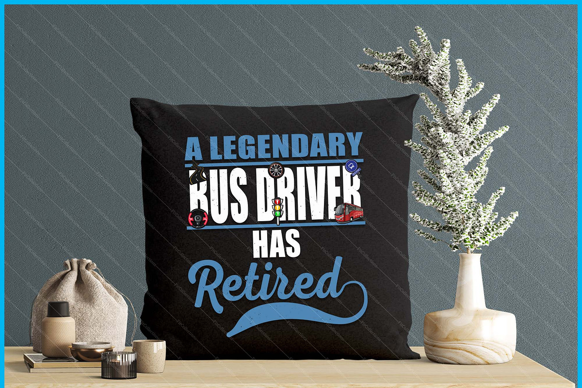 Retired Bus Driver Retirement SVG PNG