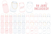 Soft Pink Jar Vectors & Clipart, an Illustration by Amanda Ilkov (Thumbnail 4 of 4)