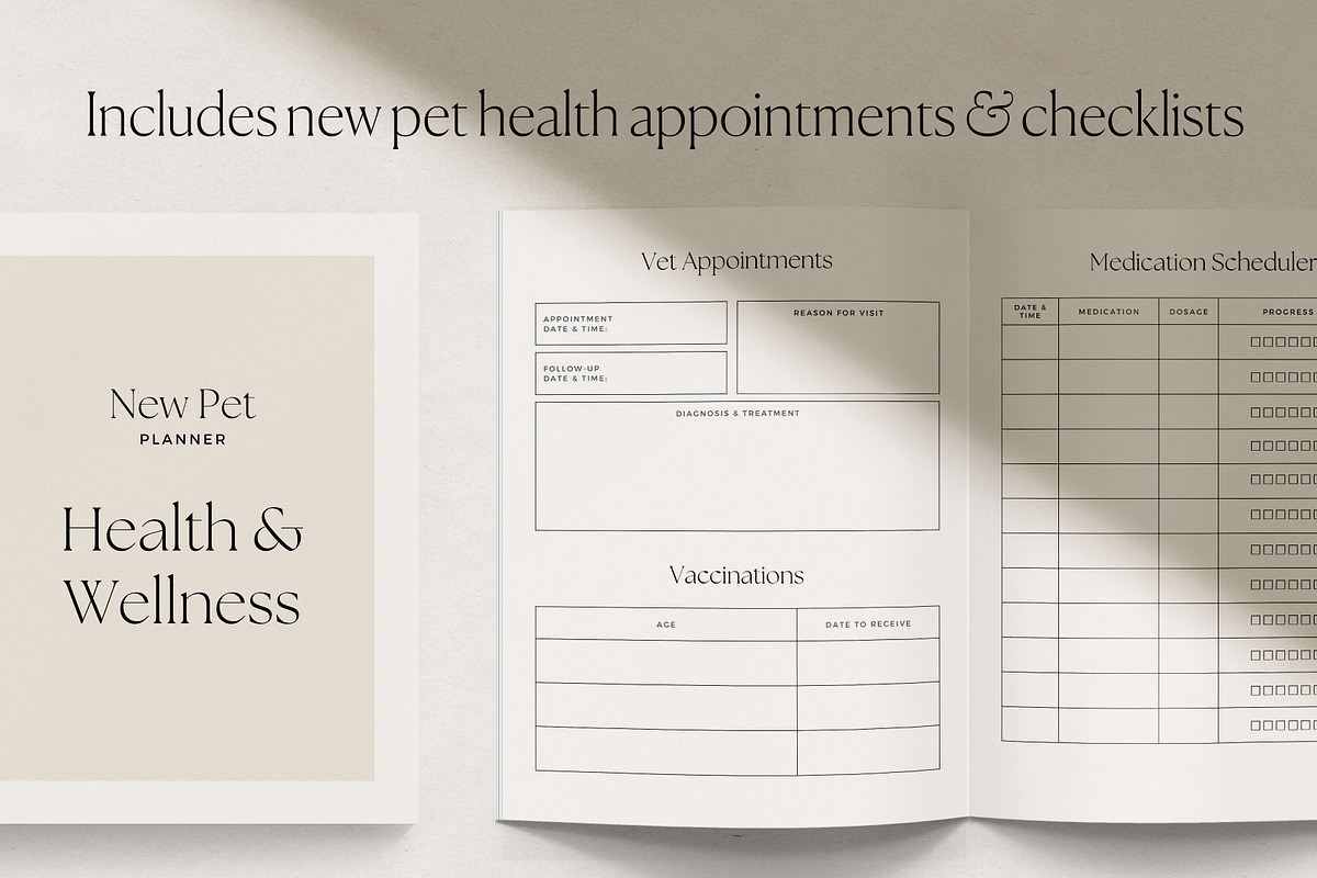 New Pet Planner Canva, a Presentation Template by HelloKarla (Photo 6 of 9)