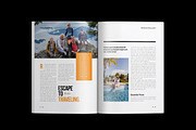 Travel Magazine Template, a Magazine Template by NorthPeak (Thumbnail 8 of 14)
