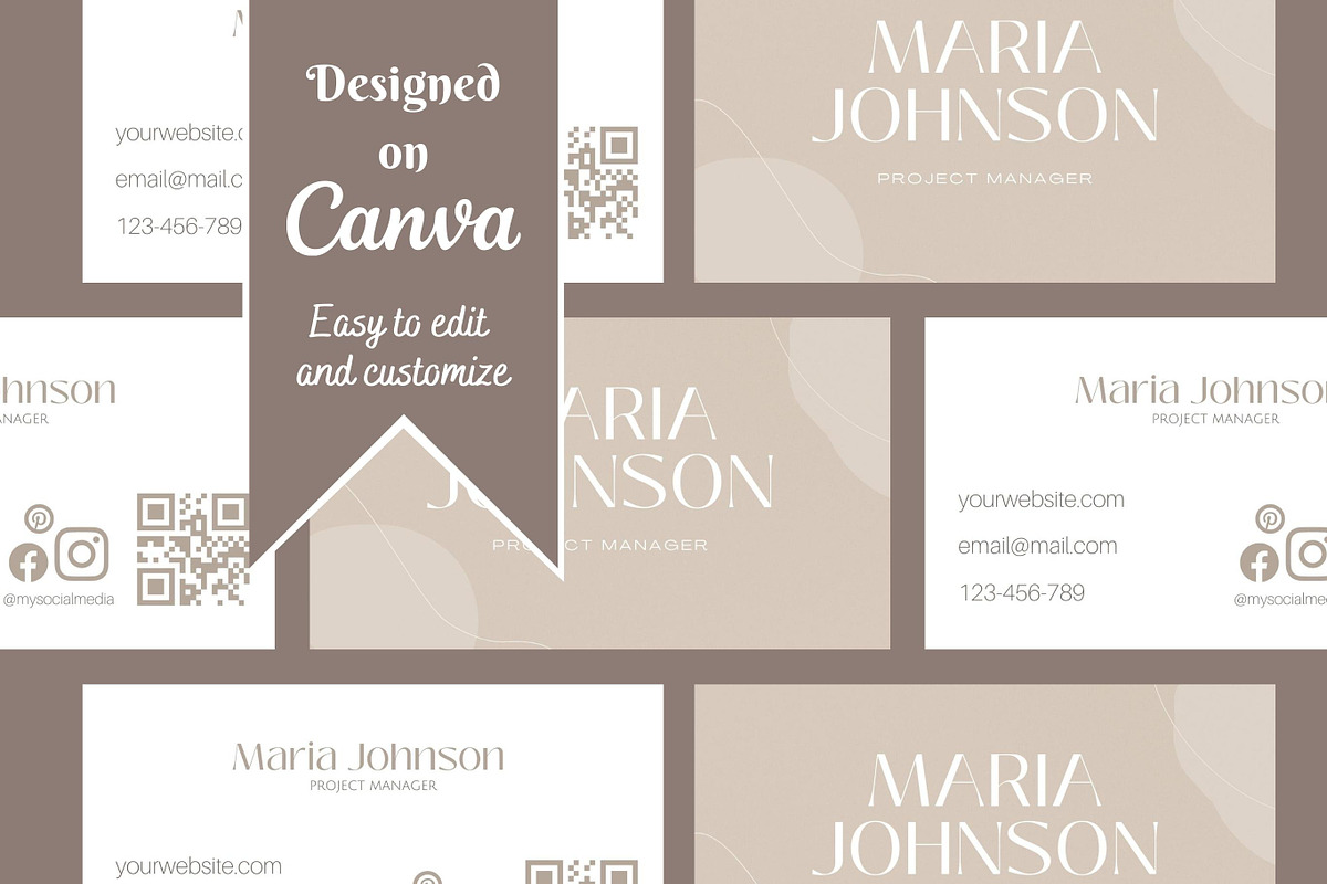 Minimal Business Card Template, a Business Card Template by idArt (Photo 2 of 5)