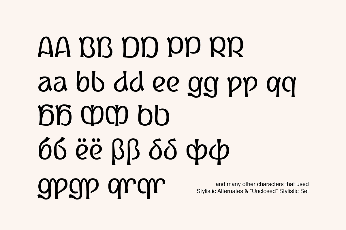 Forestory font, a Font by Michael Rafailyk (Photo 7 of 10)