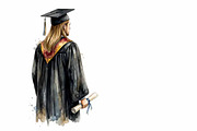 Graduation Clipart Collection PNGs, an Education Illustration by VetalStock (Thumbnail 14 of 20)