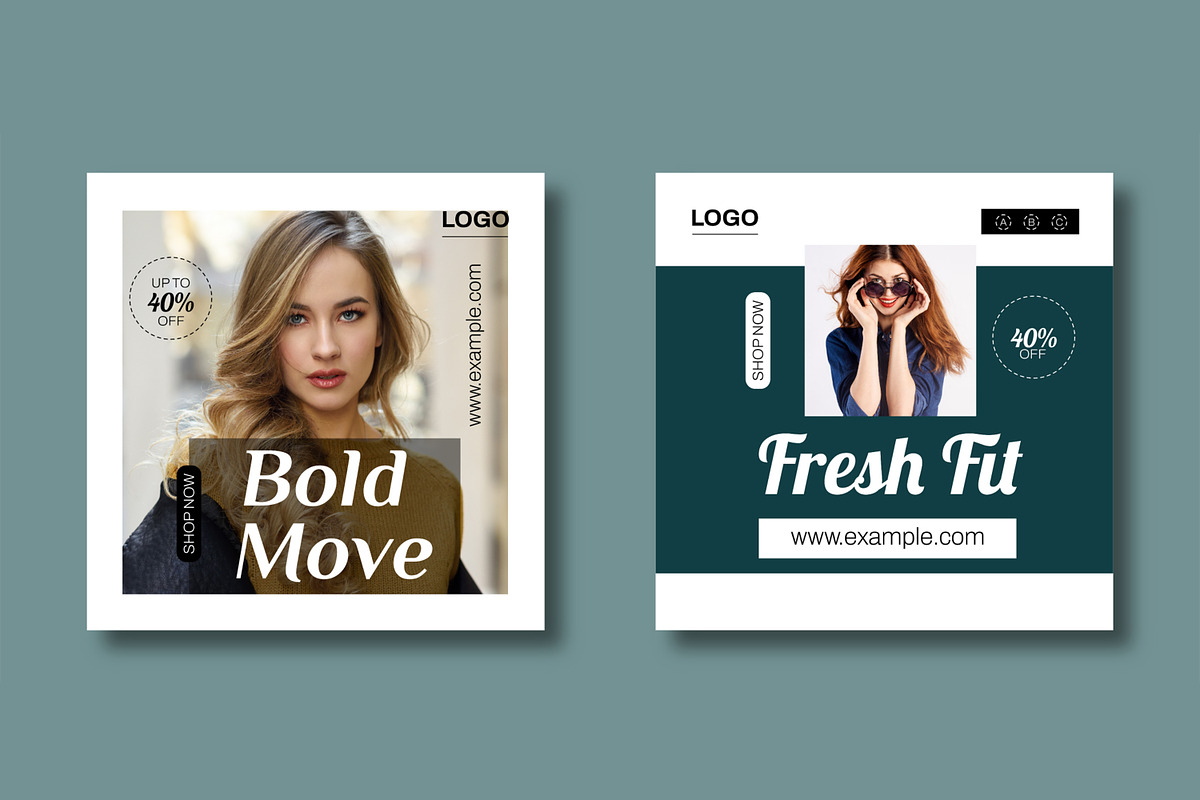 Modern Branding Fashion Social Media preview 4