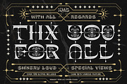 Shinery Loud Typeface, a Serif Font by alit design (Thumbnail 20 of 20)