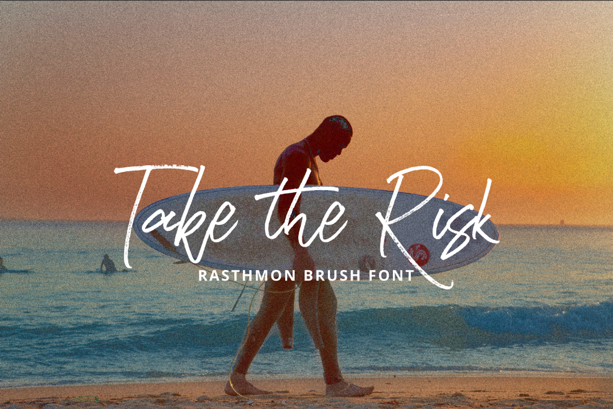 Rasthmon - Brush Font, a Script Font by tebaltipislab (Photo 3 of 13)