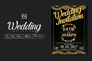 Wedding Invitation, an Invitation Template by Tiaga