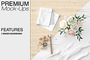 Kitchen Towel & Tablecloth Mockups, a Product Mockup by mock-ups (Thumbnail 4 of 15)