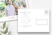Calendar Save the Date Template, an Invitation Template by By Stephanie Design (Thumbnail 1 of 5)