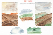 Transport bundle partIII watercolor, a Decorative Illustration by Marina Ermakova (Thumbnail 5 of 29)