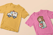 Doctor Kawaii Doodle Illustration, a Healthcare Illustration by yellowline (Thumbnail 3 of 4)
