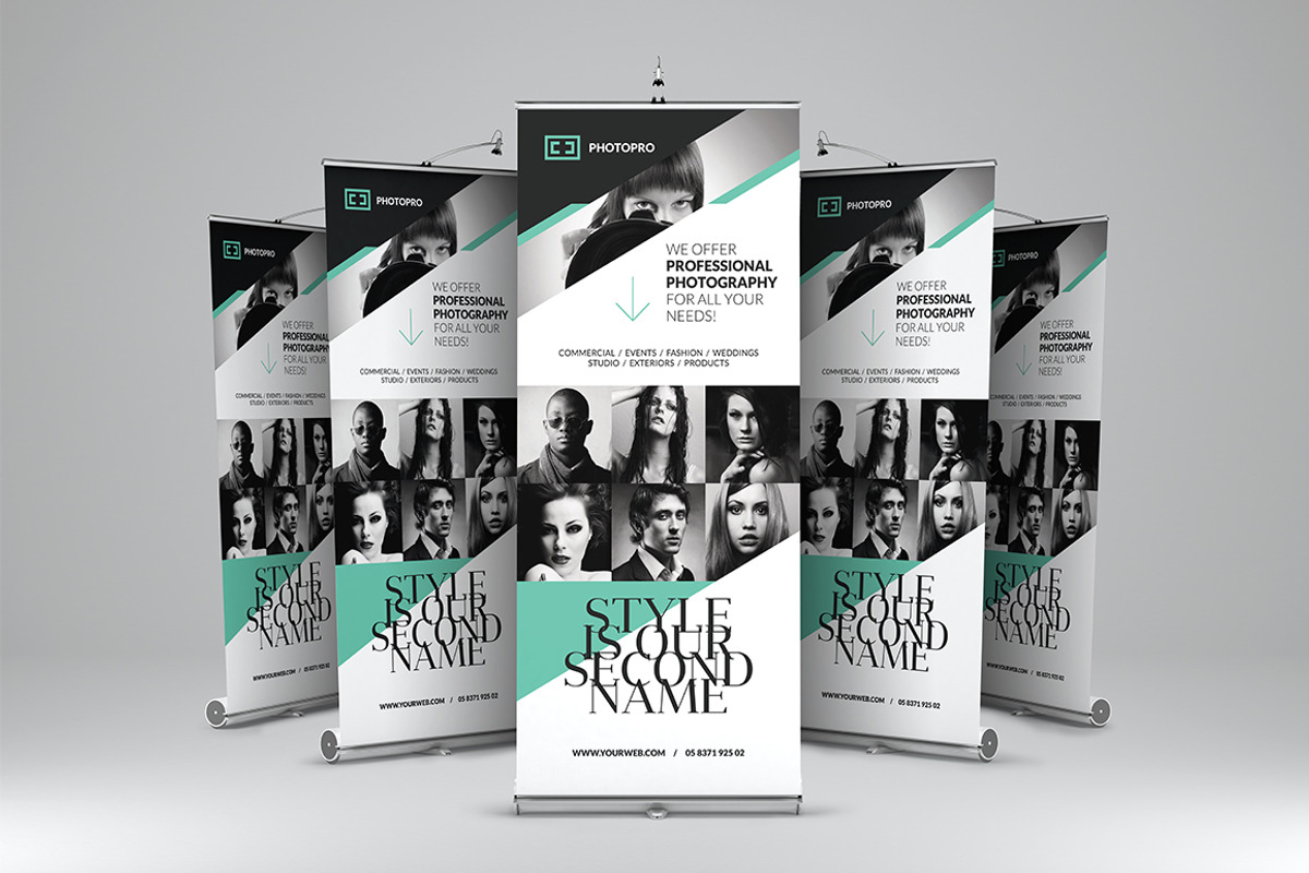 Photography - Roll-Up Banner 1, a Flyer Template by Cooledition (Photo 2 of 6)
