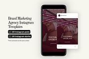 Marketing Agency Canva Instagram Kit, a Squarespace Template by Warmsoulgallery (Thumbnail 5 of 11)