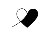 50 Valentine Day Silhouette Pack, an Illustration by Designs_River (Thumbnail 35 of 51)