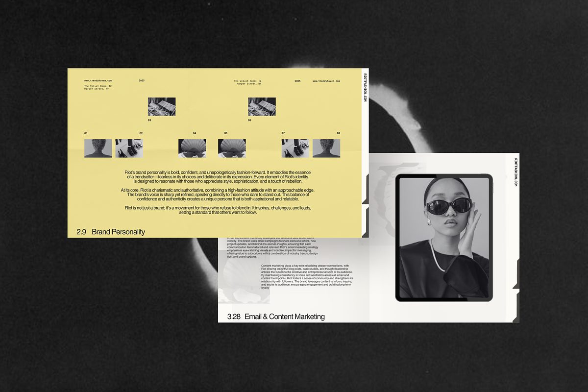 RIOT | BRAND STRATEGY, a Presentation Template by Simple có (Photo 4 of 10)