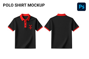 polo shirt mockup