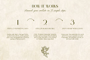 Canva Wedding Website Template, a Landing Page Template by OliaMuseDesign (Thumbnail 4 of 9)