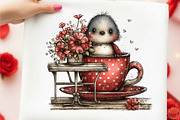 Quirky Peeking Spring Animals Clipar, an Illustration by designcity5 (Thumbnail 5 of 5)