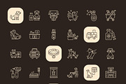 Pet and Veterinary Icon Set, an Outline Icon by Prosymbols (Thumbnail 8 of 8)