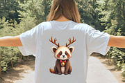 Christmas Panda Sublimation Clipart, an Illustration by CrexoraLab (Thumbnail 5 of 5)