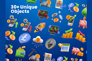 Cryptocurrency 3D Icons, an Object 3D Model by Rakata Studio (Thumbnail 5 of 7)