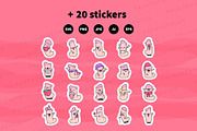 Cute Kawaii Male organ Characters, a Decorative Illustration by Palau (Thumbnail 12 of 12)