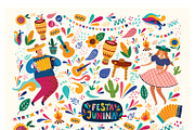 Festa Junina Brazil Collection, a Decorative Illustration by MoleskoStudio (Thumbnail 3 of 3)