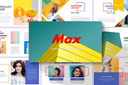 Max Creative Google Slides Template, a Presentation Template by Fortyone (Thumbnail 1 of 6)