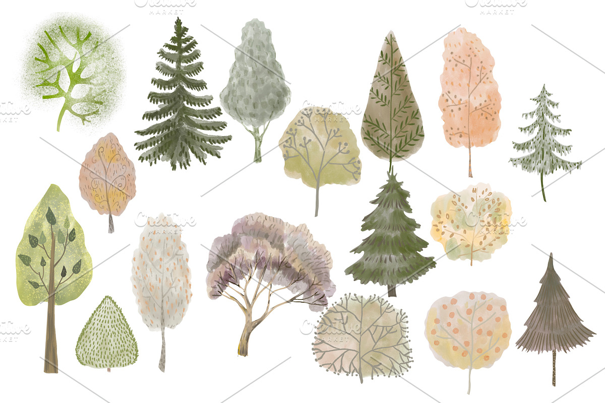 Birthday party in the forest, an Illustration by AkvarelRiver (Photo 6 of 10)