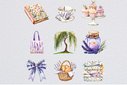 Lavender Spring Clipart, an Illustration by Design Market (Thumbnail 3 of 3)