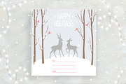 winter cards, an Animal Illustration by JulianArt (Thumbnail 5 of 5)