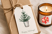Watercolor Christmas Bundle PNG, a Seasonal Illustration by PatternPalette (Thumbnail 13 of 15)