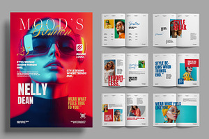Modern Fashion Magazine, a Magazine Template by ContestDesign
