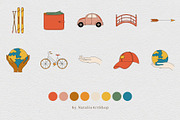Travel icon set, an Icon by NatalieArtShop (Thumbnail 11 of 12)