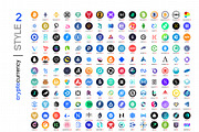 Crypto Currency Logos Bundle, a Branding & Logo Template by karnofff (Thumbnail 4 of 13)