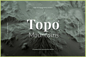 TOPO 1 - Mountains