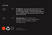 Flatface CTR-3, a Sans Serif Font by Flatface (Thumbnail 8 of 13)