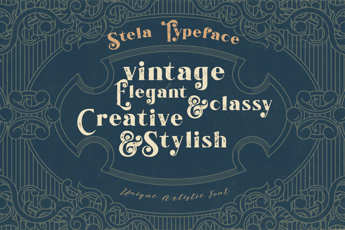 Stela - Display Font preview 3