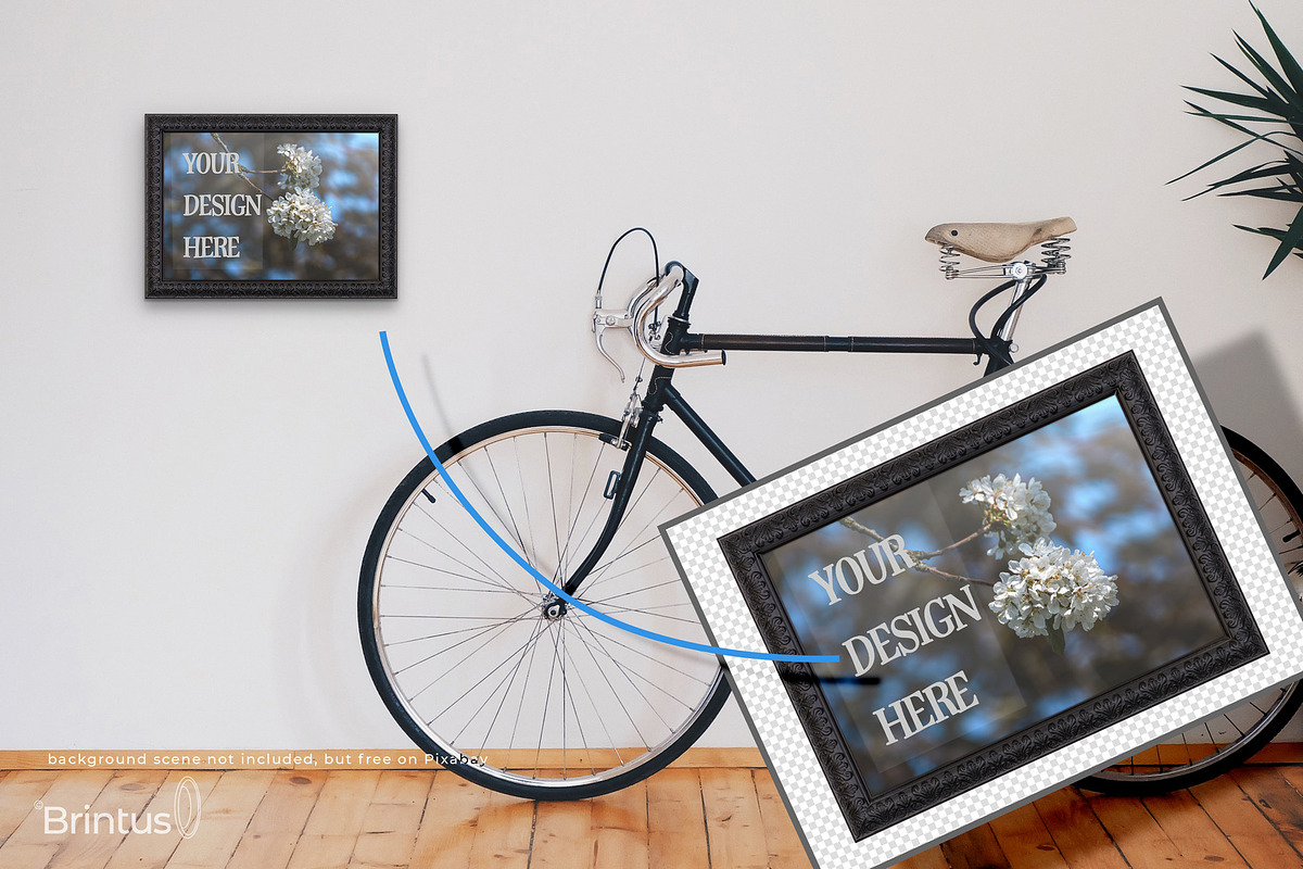 Frame Mockup | 7 PSD frames preview 8
