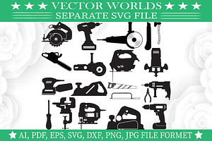 Wood Work Tool Svg, Tool Svg, an Object Graphic by VectorWorlds