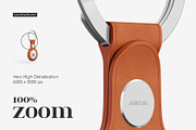 AirTags with Keychain Mockup Set, a Wearable Device Mockup by Country4k (Thumbnail 3 of 4)
