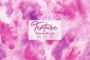 Vibrant Purple Watercolor Pattern